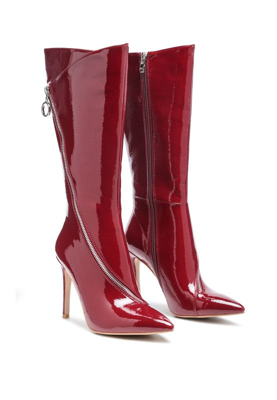 TSAROH ZIP AROUND CALF BOOT.