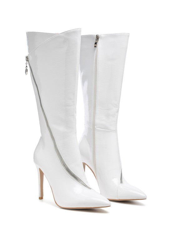 TSAROH ZIP AROUND CALF BOOT.