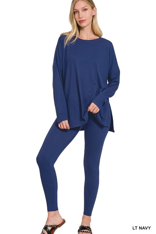 Pant Suit perfect for relaxing days at home or for a stylish and comfortable look while you're out and about.