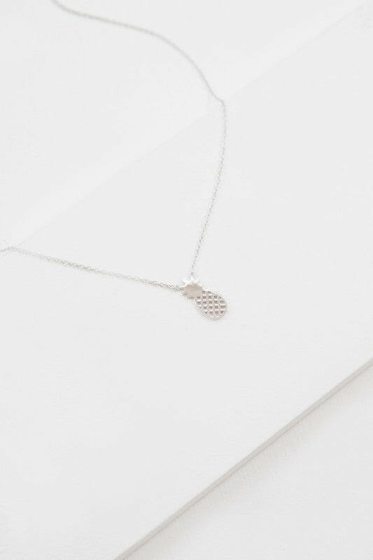 Pineapple Necklace 18K & 24K Gold.