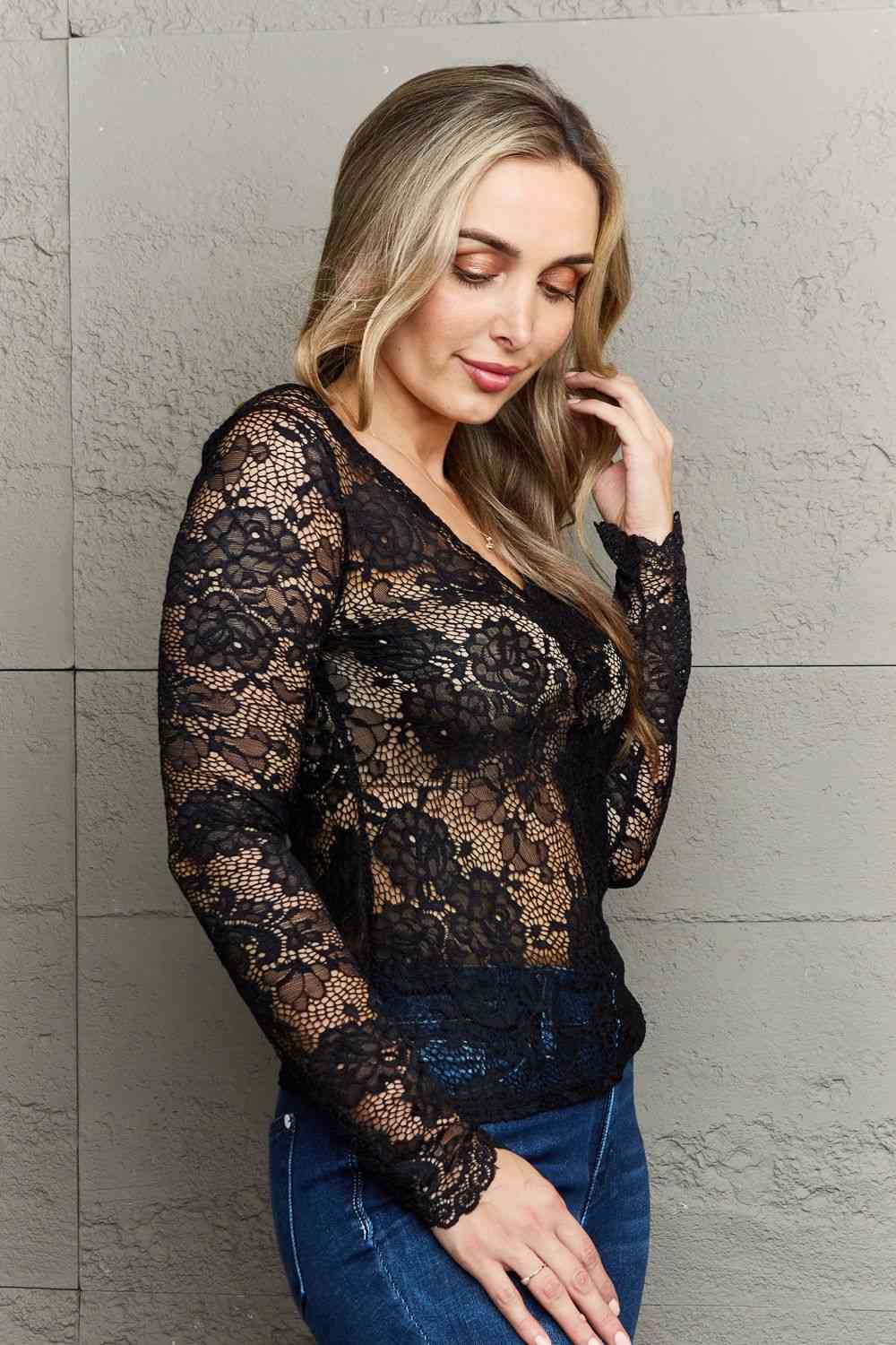 Be Kind Off The Shoulder Lace Top