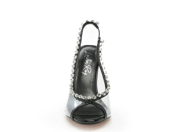 tiara styled jeweled stiletto Shoes