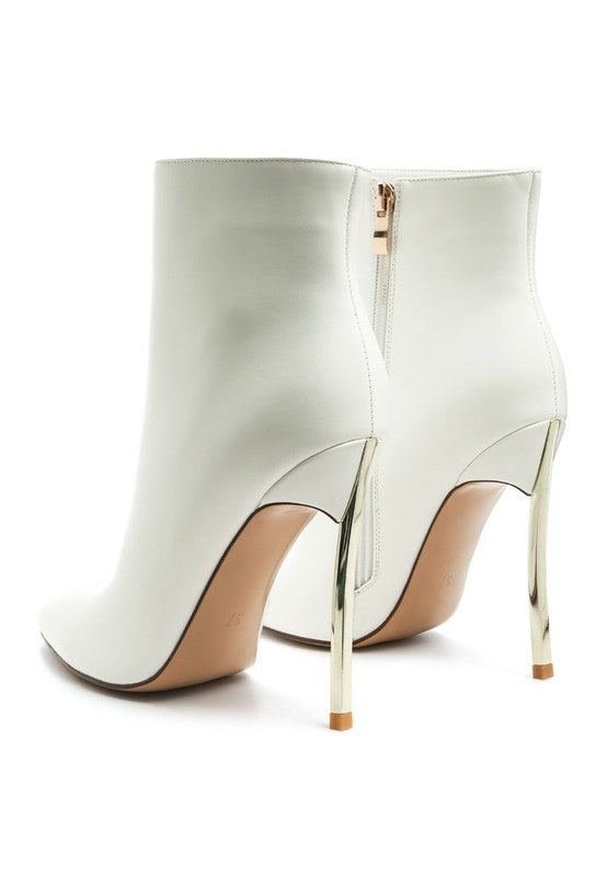 LONDON RAG SHINE HIGH PU STILETTO BOOT.
