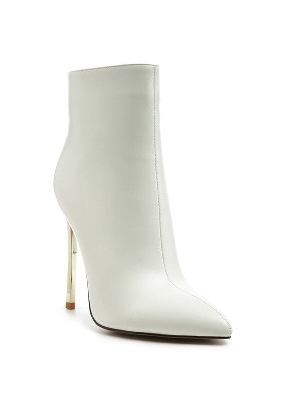 LONDON RAG SHINE HIGH PU STILETTO BOOT.