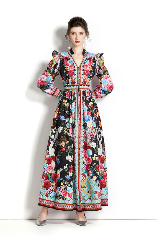 SEXY LONG MAXI DRESS.