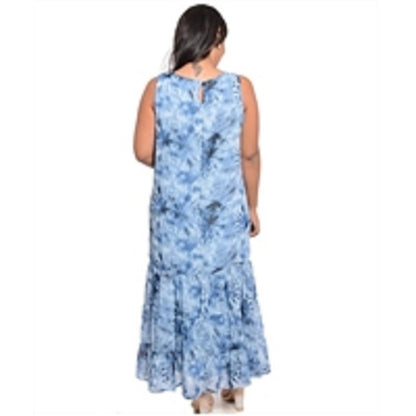 Shades Of Blue Maxie Dress 3X OR 5X Available